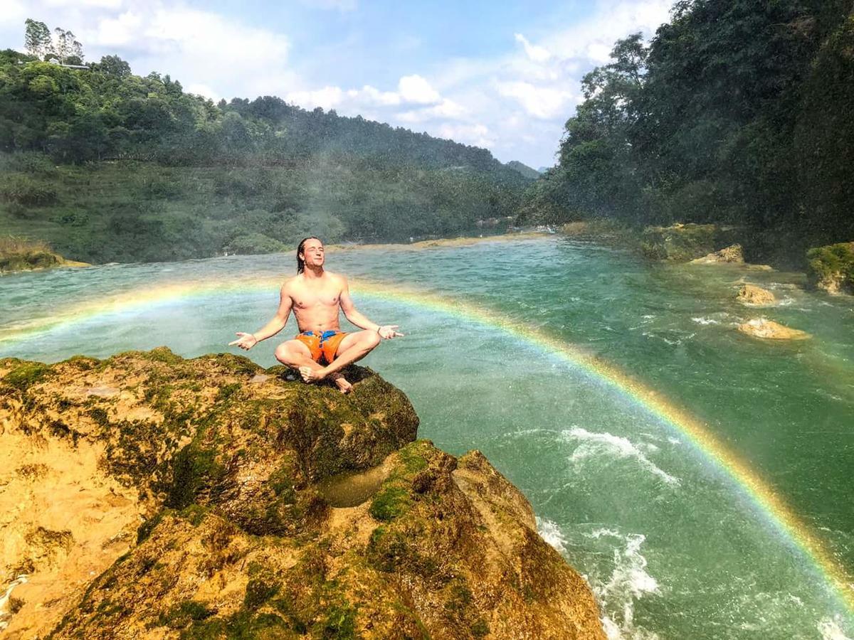 A Sy Ban Gioc Homestay - Lang Da Khuoi Ky Cao Bang Exteriör bild