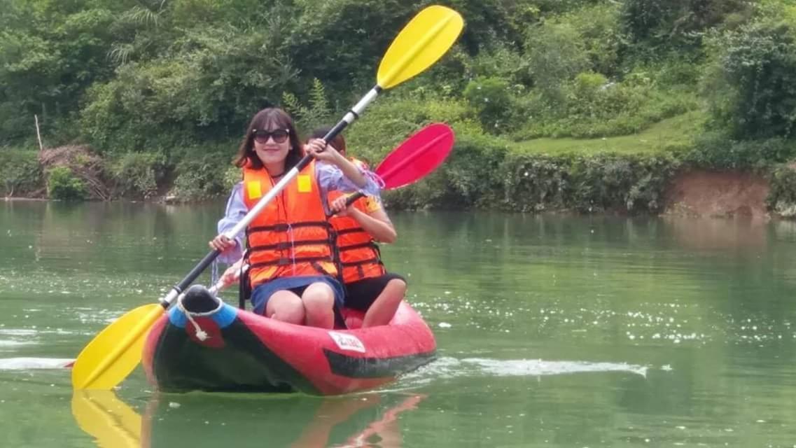 A Sy Ban Gioc Homestay - Lang Da Khuoi Ky Cao Bang Exteriör bild