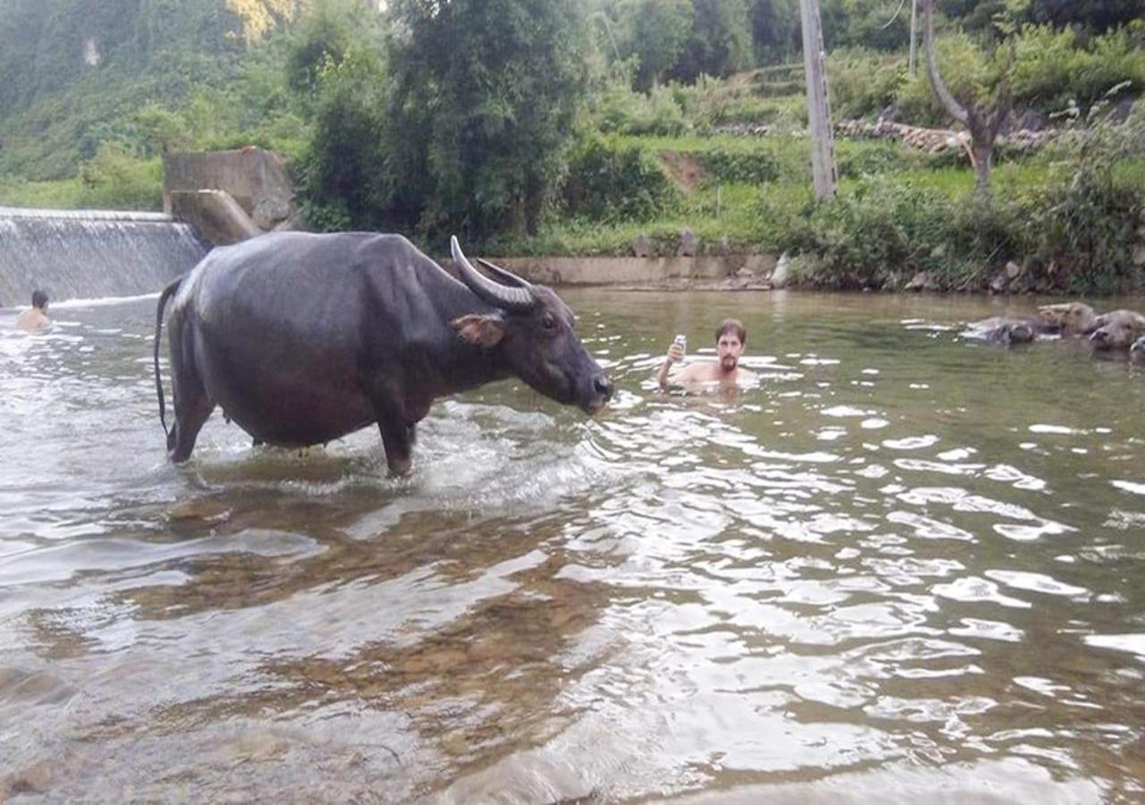 A Sy Ban Gioc Homestay - Lang Da Khuoi Ky Cao Bang Exteriör bild